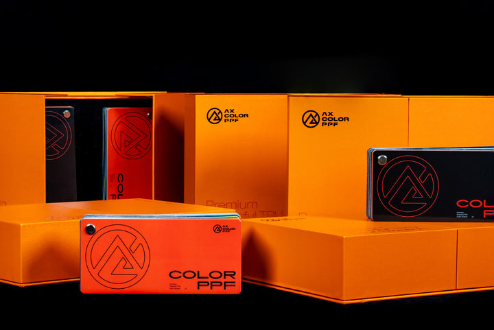 Ax Color PPF Color Swatch Samples | Car Wrap Sample Book – AX Film