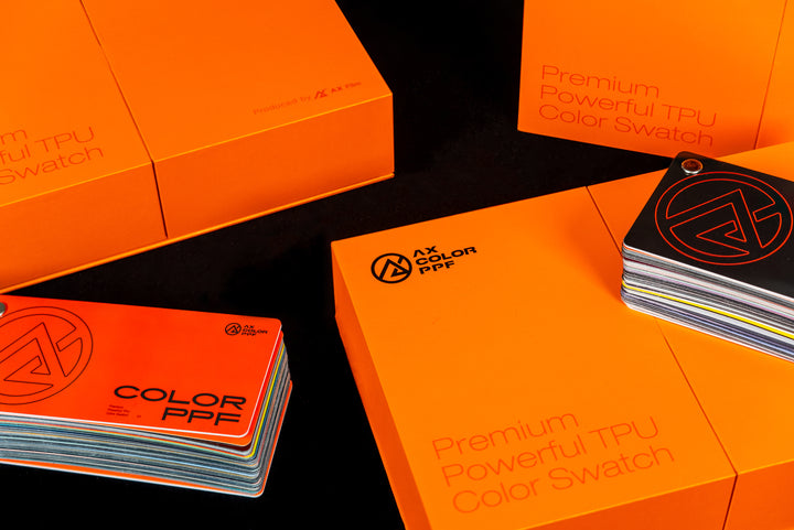 Ax Color PPF Color Swatch Samples | Car Wrap Sample Book – AX Film