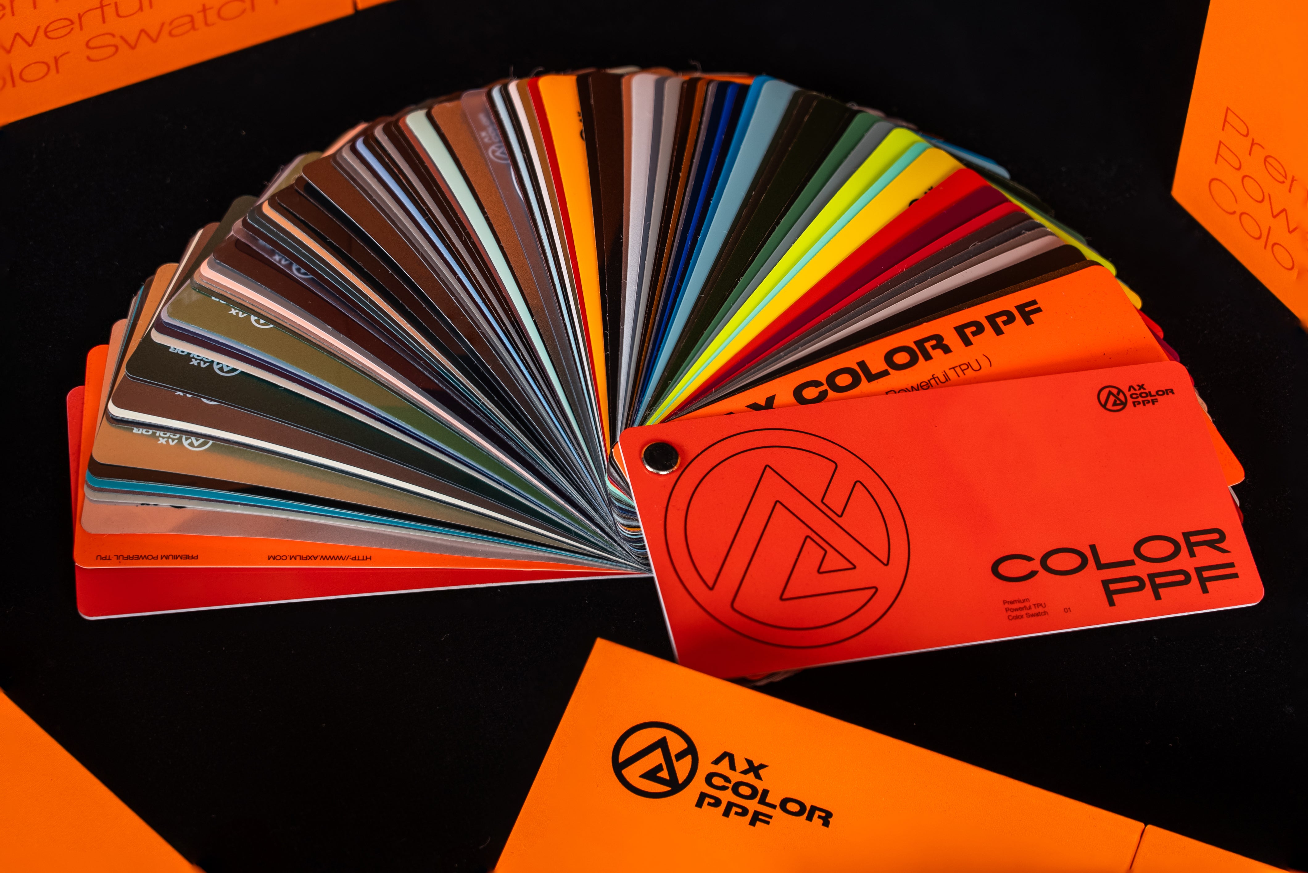 PPF Color Swatch Samples | Car Wrap Sample Book – AX Film